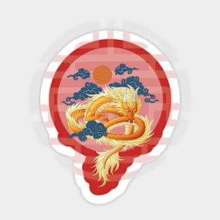 Zen Dragon Sticker